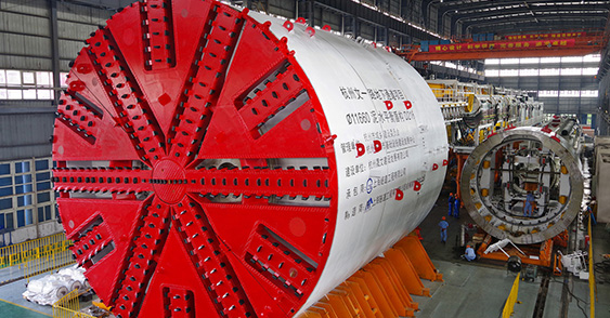 Φ11.66m泥水平衡盾构(杭州文一路隧道工程)
