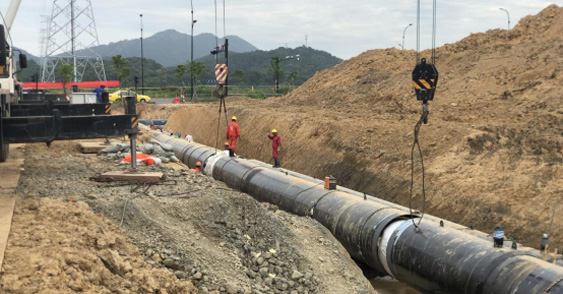 浙江诸暨八方热电印染园区集中供热供气工程